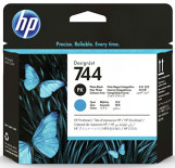 HP-744-Photo-Black-Cyan-DesignJet-Printhead