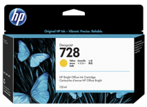 HP728: Yellow Ink Cartridge (400 ml)